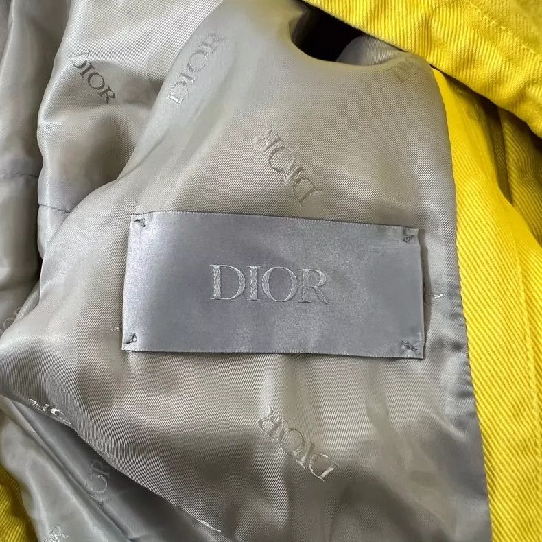 Dior Dior x Peter Doig Yellow Hooded Jacket Size US M / EU 48-50 / 2 - 7 Thumbnail