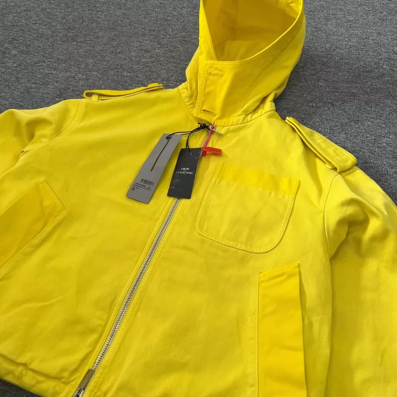 Dior Dior x Peter Doig Yellow Hooded Jacket Size US M / EU 48-50 / 2 - 3 Thumbnail