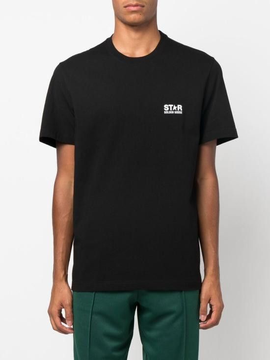 Golden Goose GOLDEN GOOSE Men T-Shirts GMP01220 P00087980203 Black Size US L / EU 52-54 / 3 - 3 Thumbnail