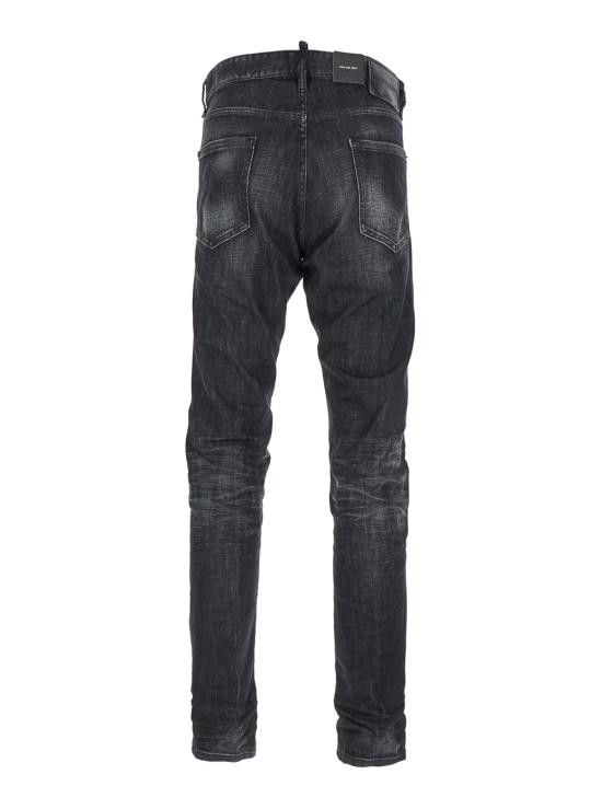 Dsquared2 DSQUARED2 Men Denim Pants S74LB1724S30357900 Black Size US 44 / EU 60 - 2 Thumbnail