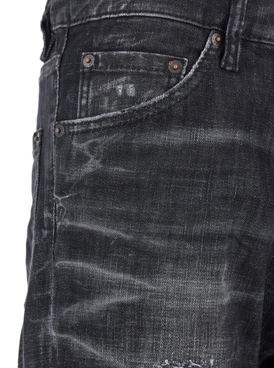 Dsquared2 DSQUARED2 Men Denim Pants S74LB1724S30357900 Black Size US 44 / EU 60 - 3 Thumbnail