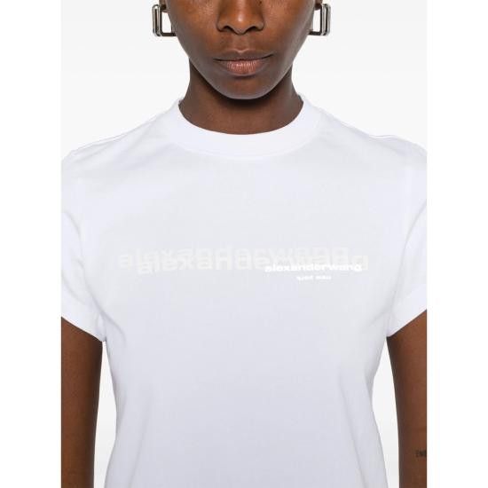 Alexander Wang ALEXANDER WANG Men T-Shirts 1CC3251103 120 WHITE Size US L / EU 52-54 / 3 - 2 Thumbnail