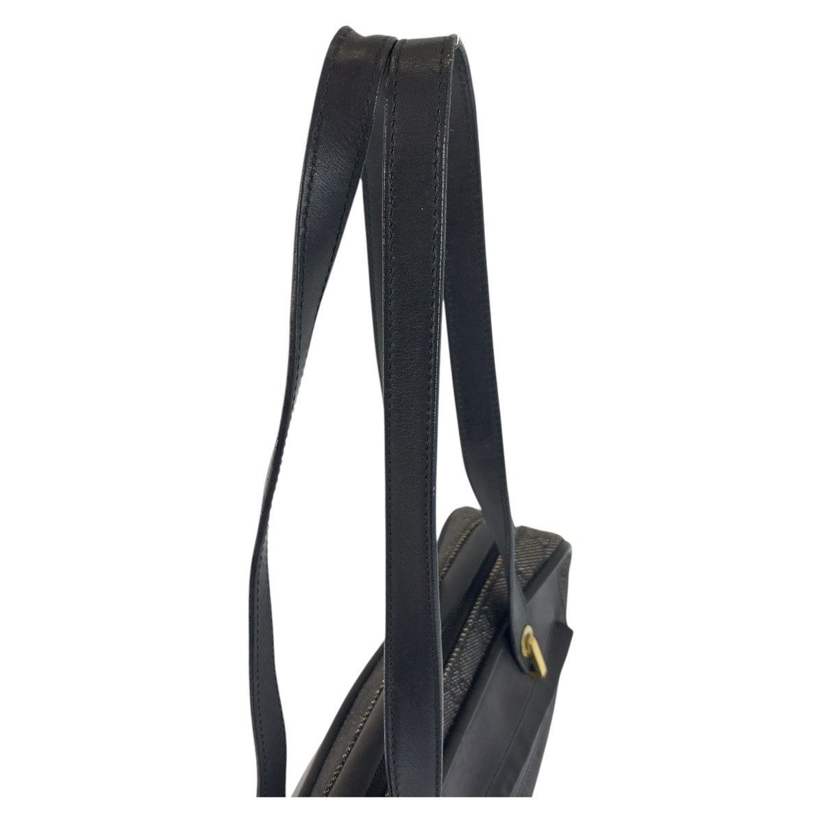 Gucci Gucci Gucci GG Canvas Leather Shoulder Bag Canvas Shoulder Bag 92729 Size ONE SIZE - 8 Thumbnail