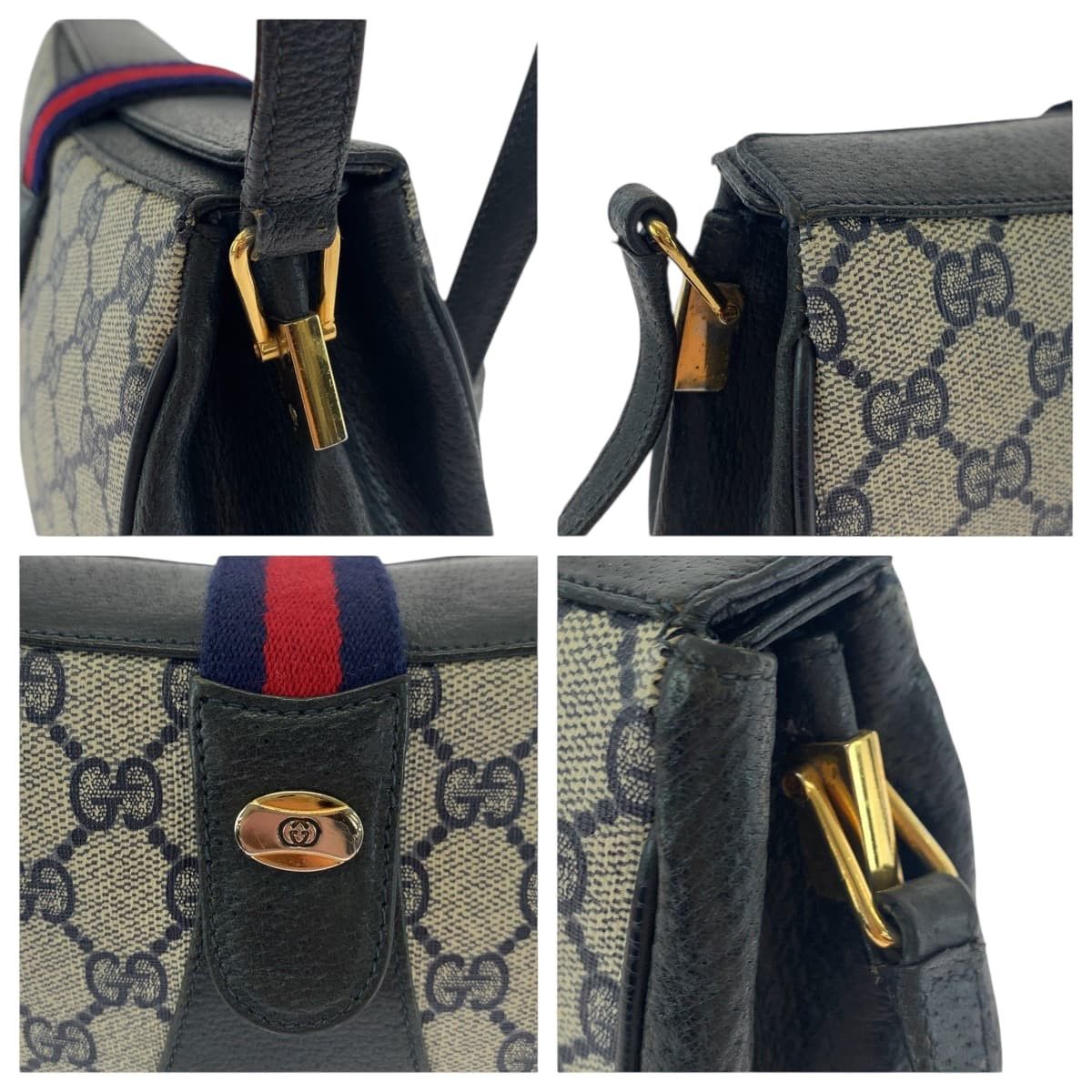 Gucci Gucci Gucci Old Gucci GG Supreme Canvas Shoulder Bag Canvas Shoulder Bag 66 02 024 DUTY FREE for USA Size ONE SIZE - 5 Thumbnail