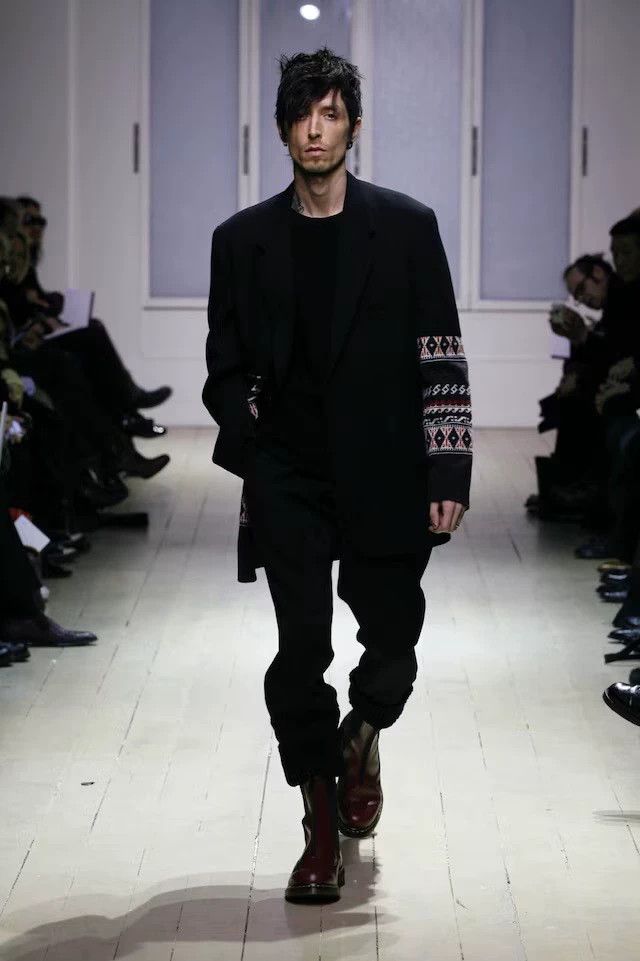 Yohji Yamamoto Yohji Yamamoto 2007 Knit Patchwork Jacket Size US M / EU 48-50 / 2 - 2 Thumbnail