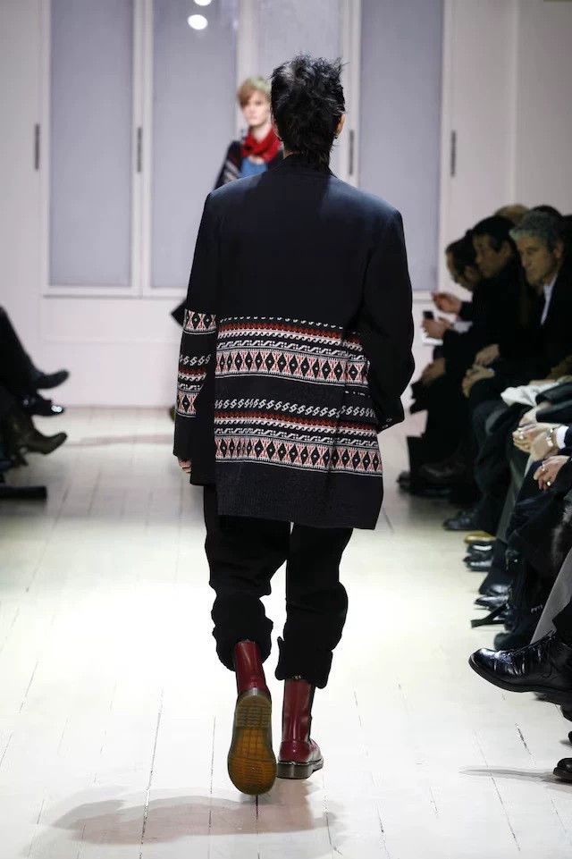 Yohji Yamamoto Yohji Yamamoto 2007 Knit Patchwork Jacket Size US M / EU 48-50 / 2 - 3 Thumbnail