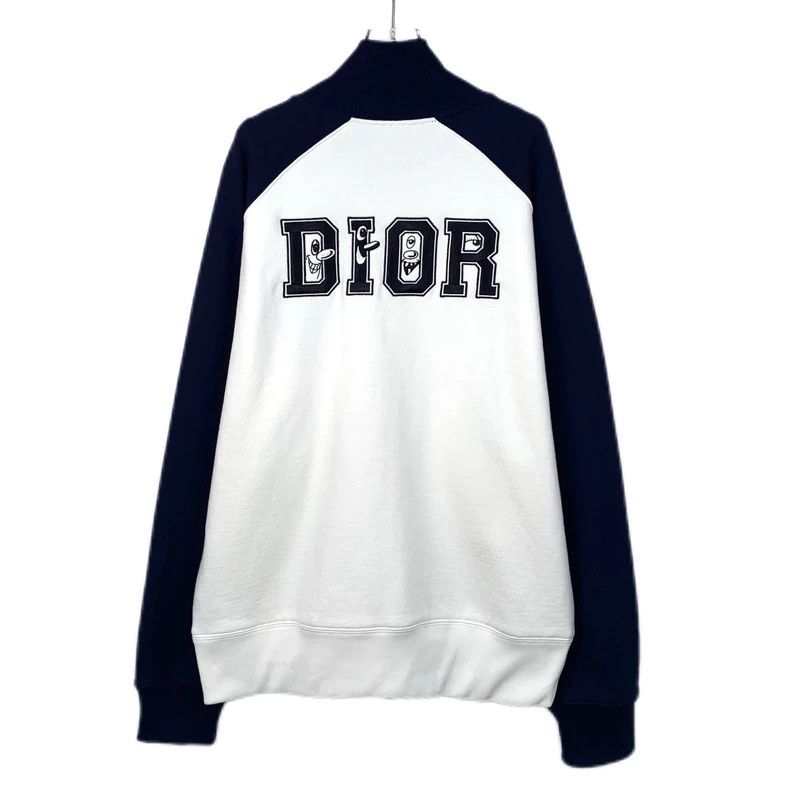 Dior Dior Color Block Logo Jacket Size US XXL / EU 58 / 5 - 2 Thumbnail