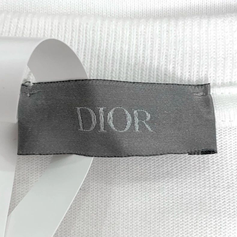Dior Dior Safety Pin Logo Cotton T-Shirt Size US M / EU 48-50 / 2 - 5 Thumbnail