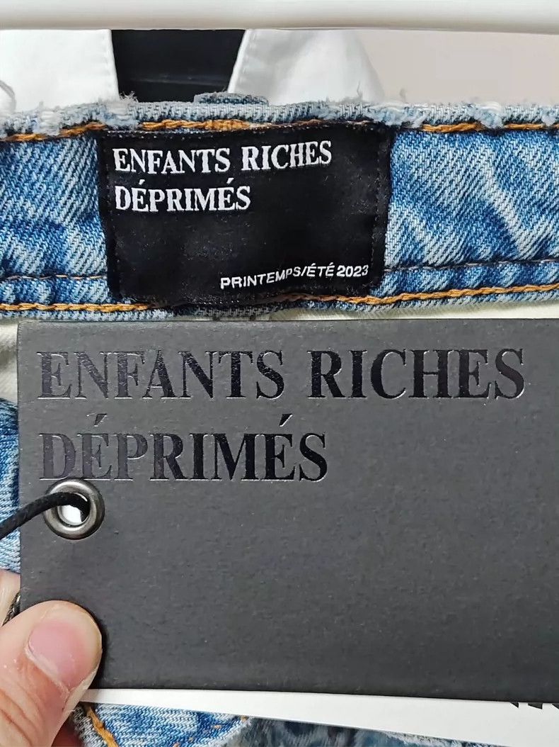 Enfants Riches Deprimes Enfants Riches Deprimes Blue Denim Pants Size US 29 - 5 Thumbnail