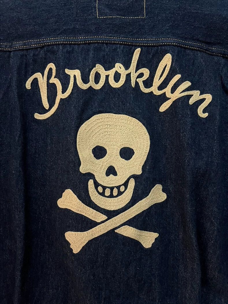 Freewheelers Freewheelers Skeleton Spider Denim Jacket Size US M / EU 48-50 / 2 - 3 Thumbnail