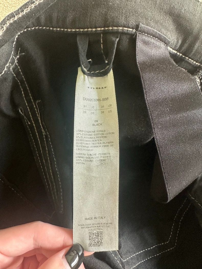 Rick Owens Rick Owens Drkshdw Black Flared Denim Pants Size US 31 - 5 Thumbnail