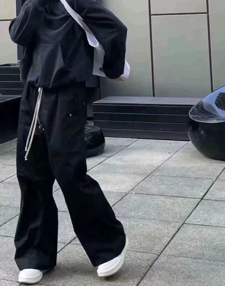 Rick Owens Rick Owens Drkshdw Geth Bela Wide Leg Pants Size US 30 / EU 46 - 6 Thumbnail