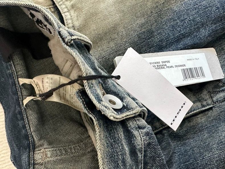 Rick Owens Gradient Blue Zip Pants by Rick Owens Size US 31 - 5 Thumbnail