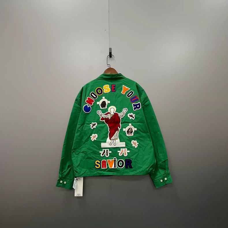 Saint Michael Saint Michael Cartoon Embroidery Jacket L Size Size US L / EU 52-54 / 3 - 2 Thumbnail
