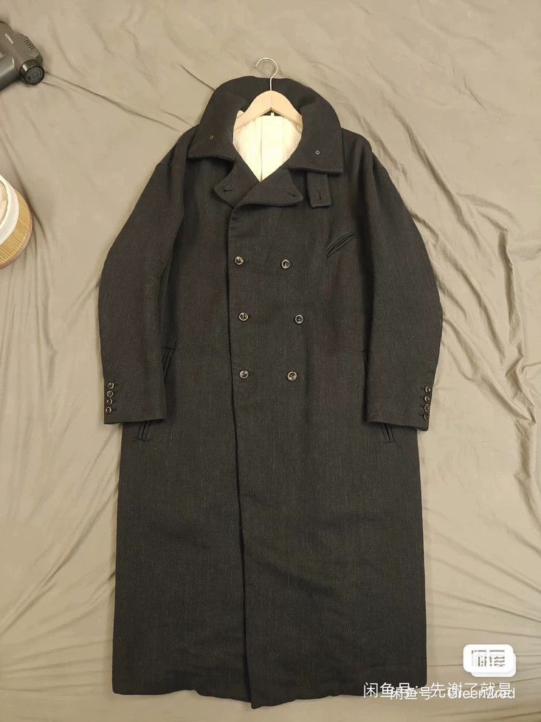 Ziggy Chen Ziggy Chen Wool Blend Long Coat Size US XL / EU 56 / 4 - 2 Thumbnail