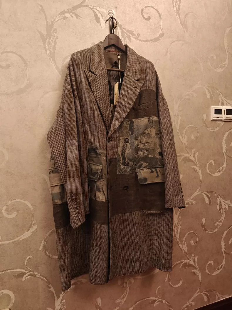 Ziggy Chen Ziggy Chen 21SS Plaid Coat Size US M / EU 48-50 / 2 - 5 Thumbnail