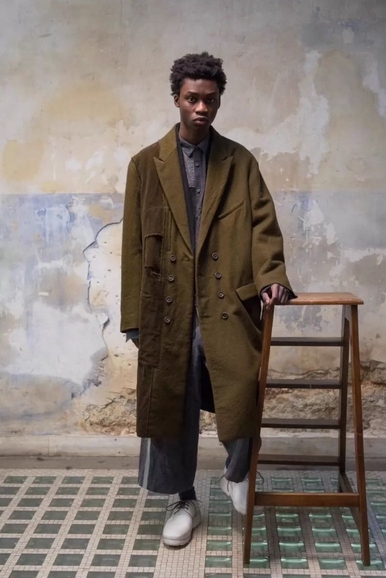 Ziggy Chen Ziggy Chen Heavy Corduroy Wool Coat Size US M / EU 48-50 / 2 - 5 Thumbnail