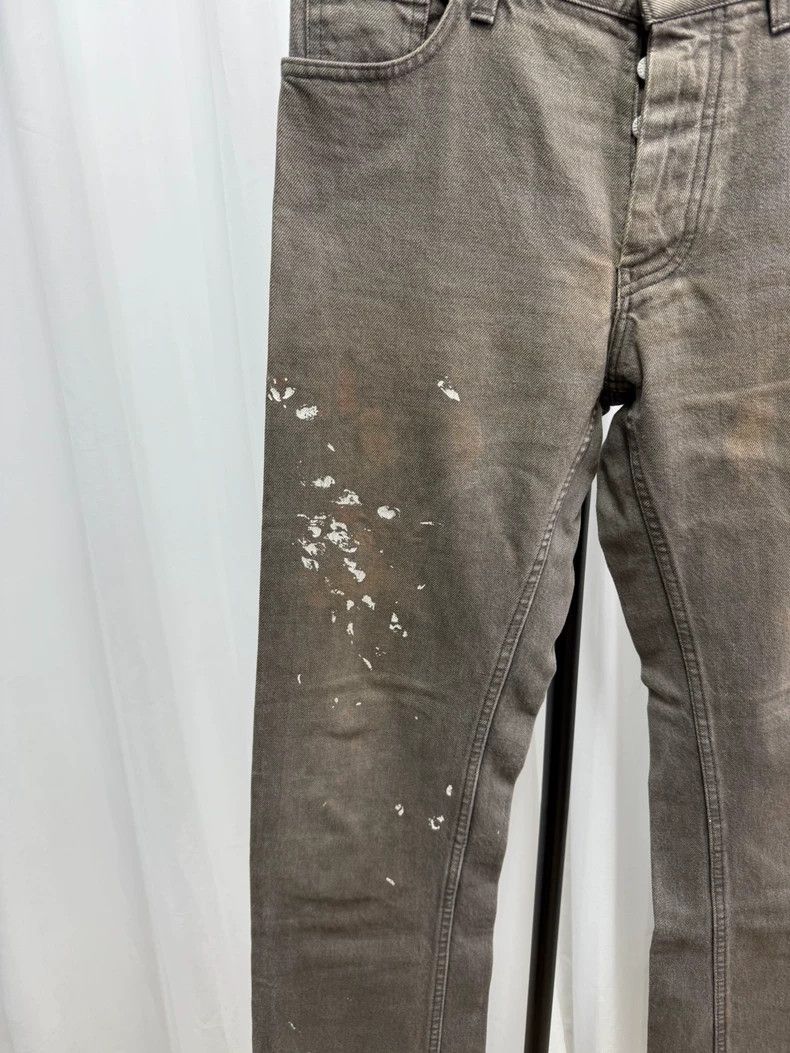 Helmut Lang Helmut Lang Painter Jeans with Paint Splatter Size US 30 / EU 46 - 4 Thumbnail