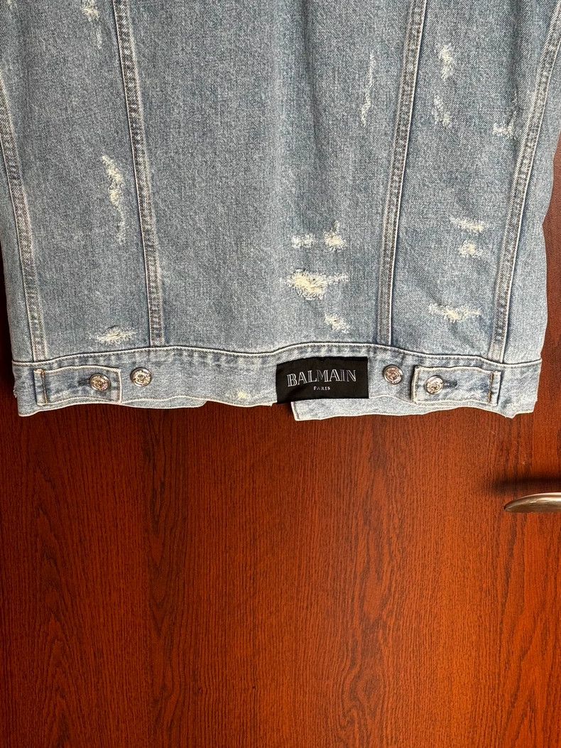 Balmain Balmain Denim Vest for Stylish Casual Wear Size US M / EU 48-50 / 2 - 5 Thumbnail