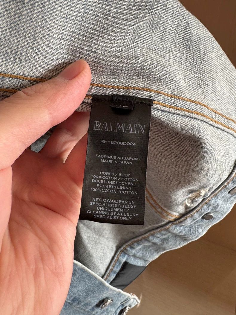 Balmain Balmain Denim Vest for Stylish Casual Wear Size US M / EU 48-50 / 2 - 8 Thumbnail