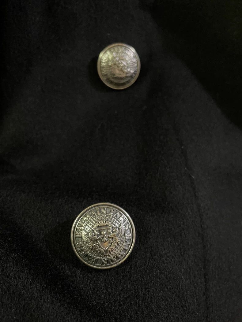 Balmain Balmain Velvet Blazer with Silver Buttons Size US XL / EU 56 / 4 - 2 Thumbnail