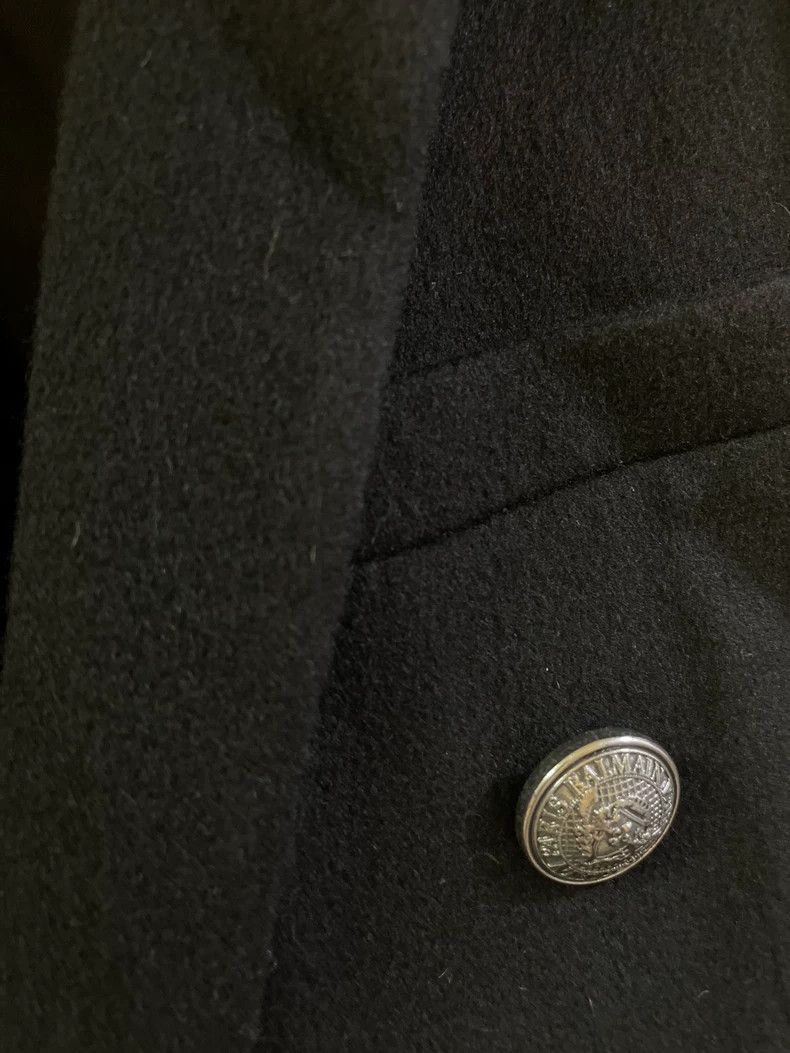Balmain Balmain Velvet Blazer with Silver Buttons Size US XL / EU 56 / 4 - 8 Thumbnail