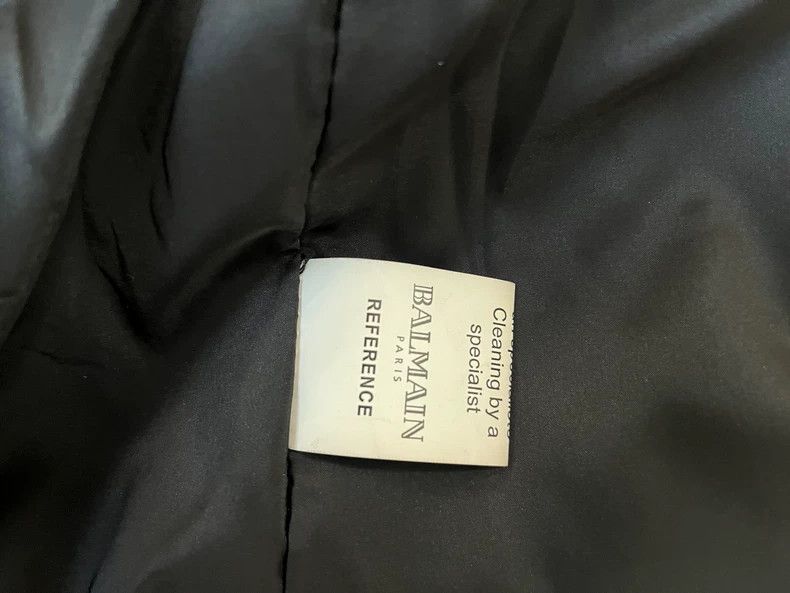Balmain Balmain Velvet Leather Sleeve Men's Jacket Size US M / EU 48-50 / 2 - 4 Thumbnail