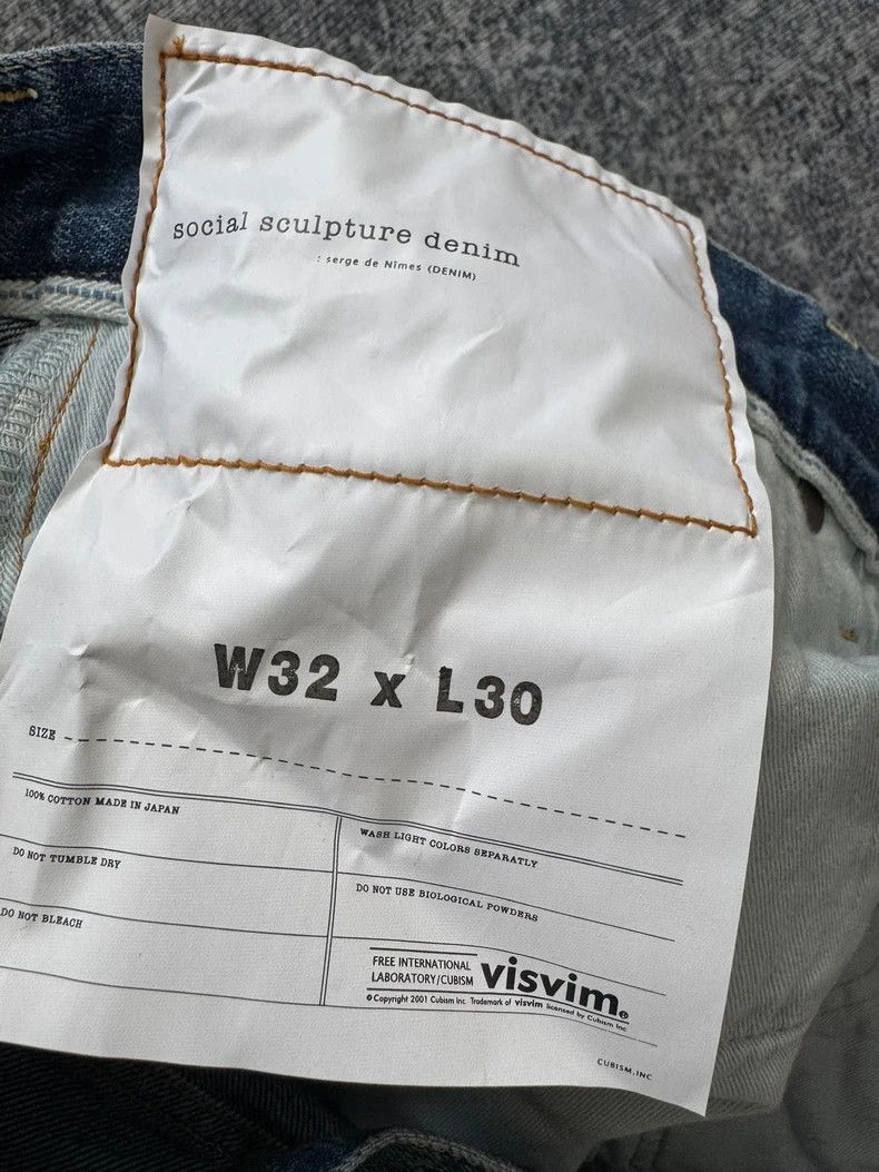 Visvim VISVIM SOCOAL SCULPTURE 05 Denim Pants Size US 32 / EU 48 - 5 Thumbnail