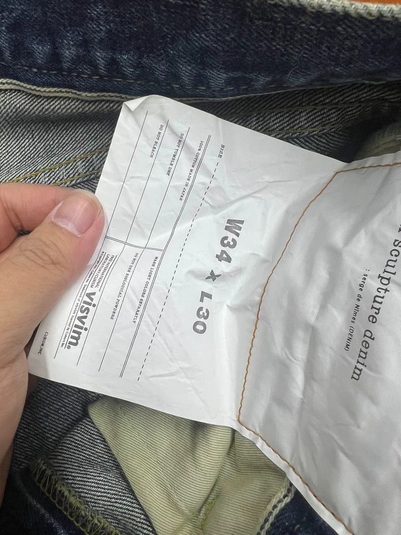 Visvim VISVIM Damaged-17 Distressed Denim Pants Size US 34 / EU 50 - 3 Thumbnail