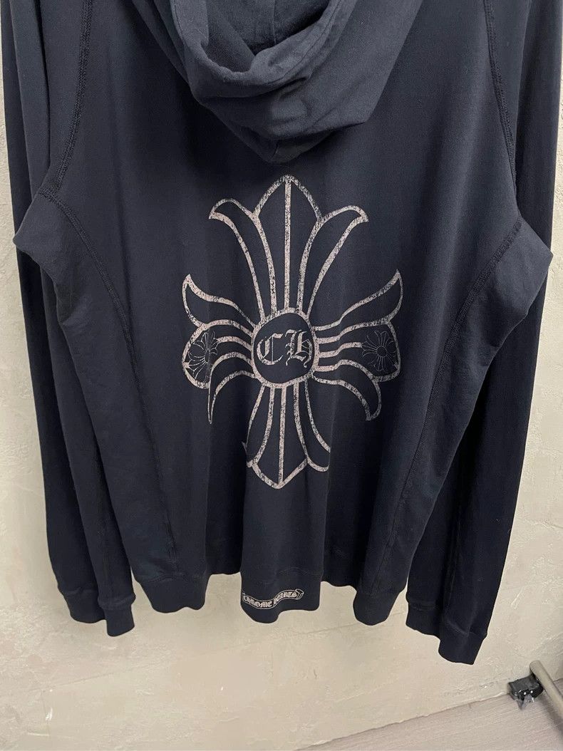 Chrome Hearts Chrome Hearts Vintage Black Zip Hoodie Size US L / EU 52-54 / 3 - 4 Thumbnail