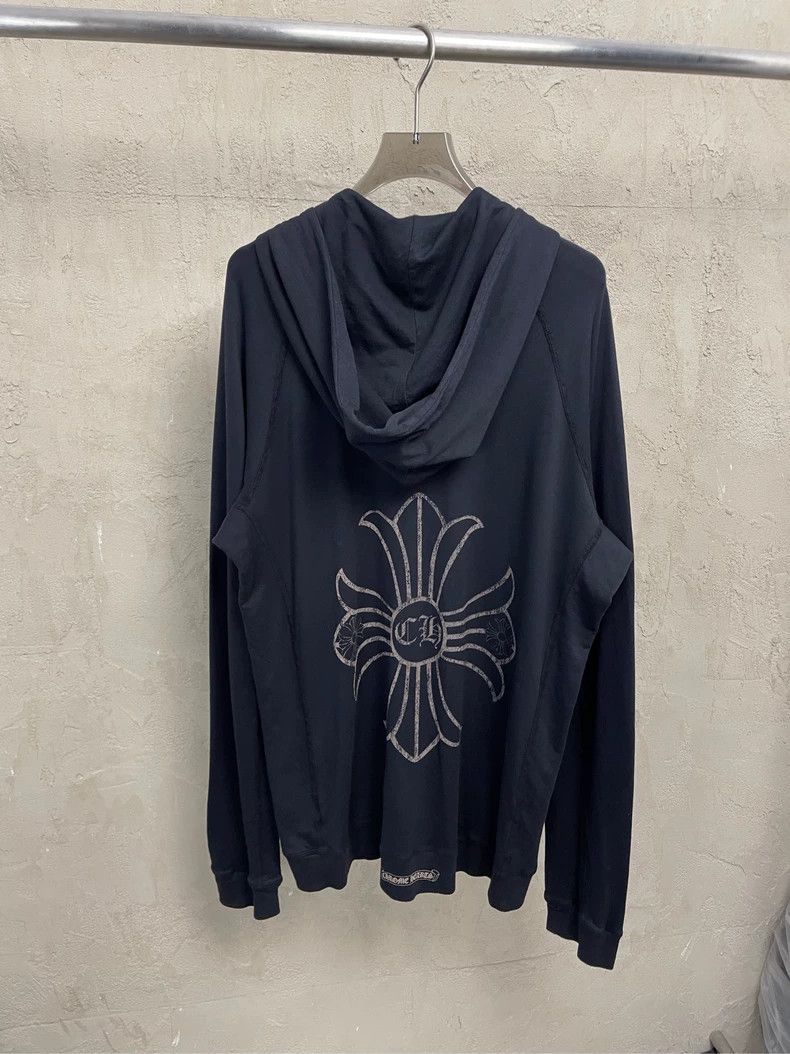 Chrome Hearts Chrome Hearts Vintage Black Zip Hoodie Size US L / EU 52-54 / 3 - 2 Thumbnail