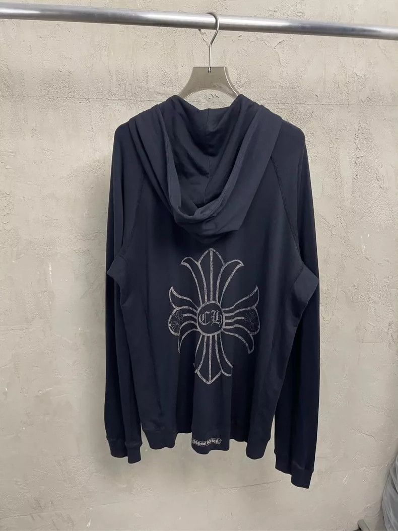 Chrome Hearts Vintage Chrome Hearts Black Zip Hoodie Size US L / EU 52-54 / 3 - 2 Thumbnail