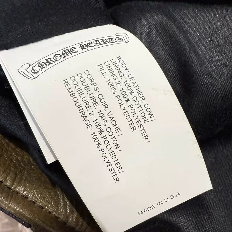 Chrome Hearts Chrome Hearts Hand-painted Camo Leather Jacket Size US M / EU 48-50 / 2 - 6 Thumbnail