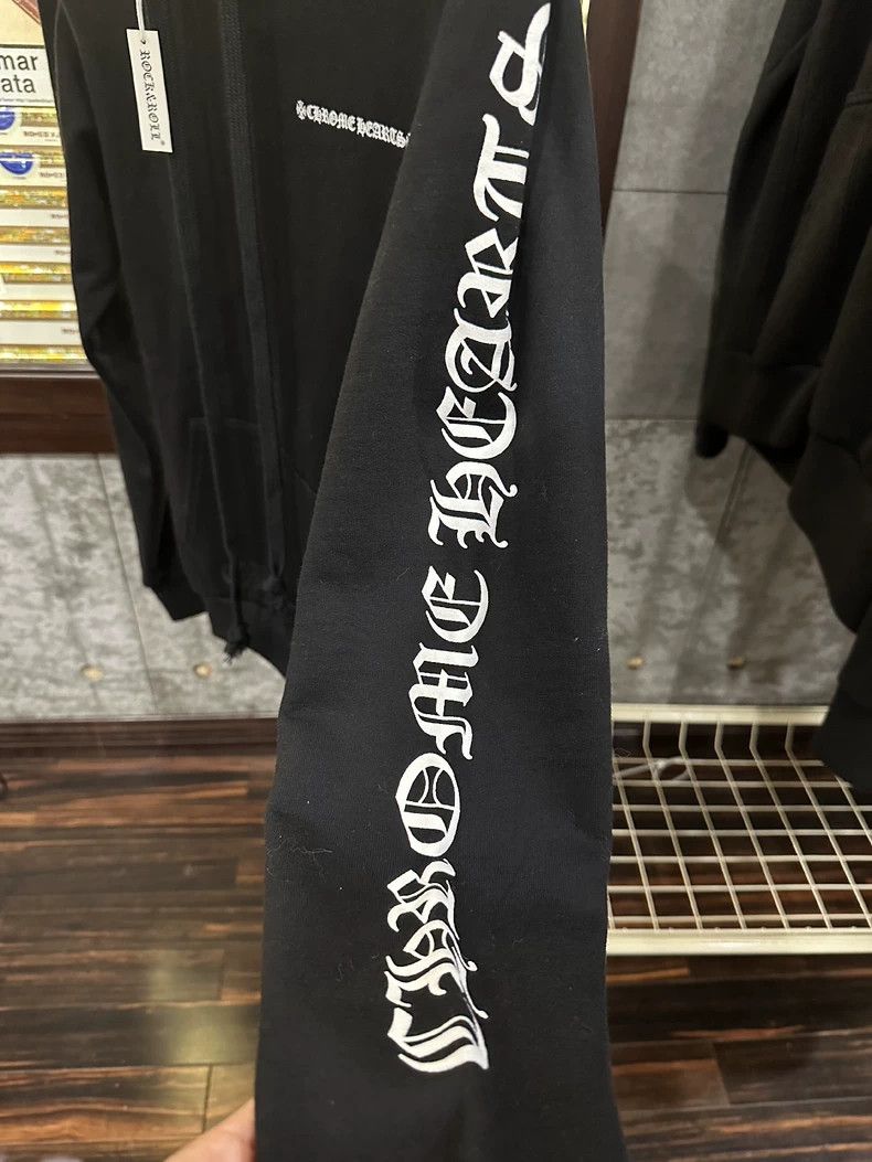 Chrome Hearts Classic Black Hoodie with Unique Design Size US M / EU 48-50 / 2 - 4 Thumbnail