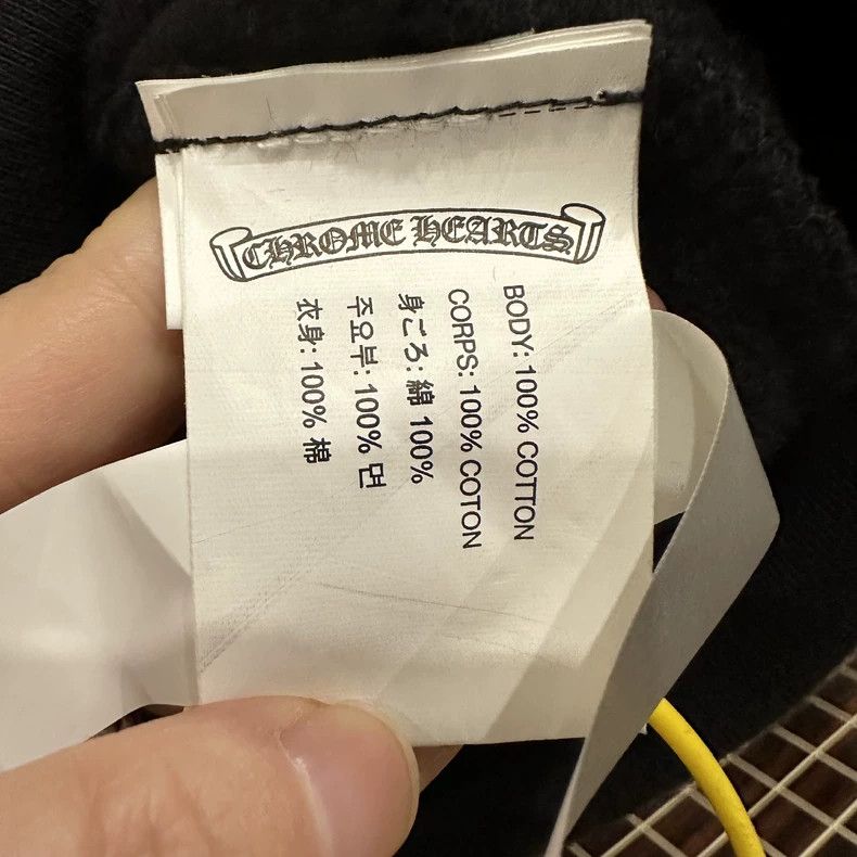 Chrome Hearts Classic Black Hoodie with Unique Design Size US M / EU 48-50 / 2 - 5 Thumbnail