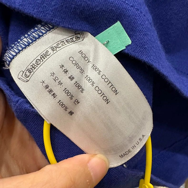 Chrome Hearts Latest Blue Long Sleeve with Stars Size US M / EU 48-50 / 2 - 4 Thumbnail