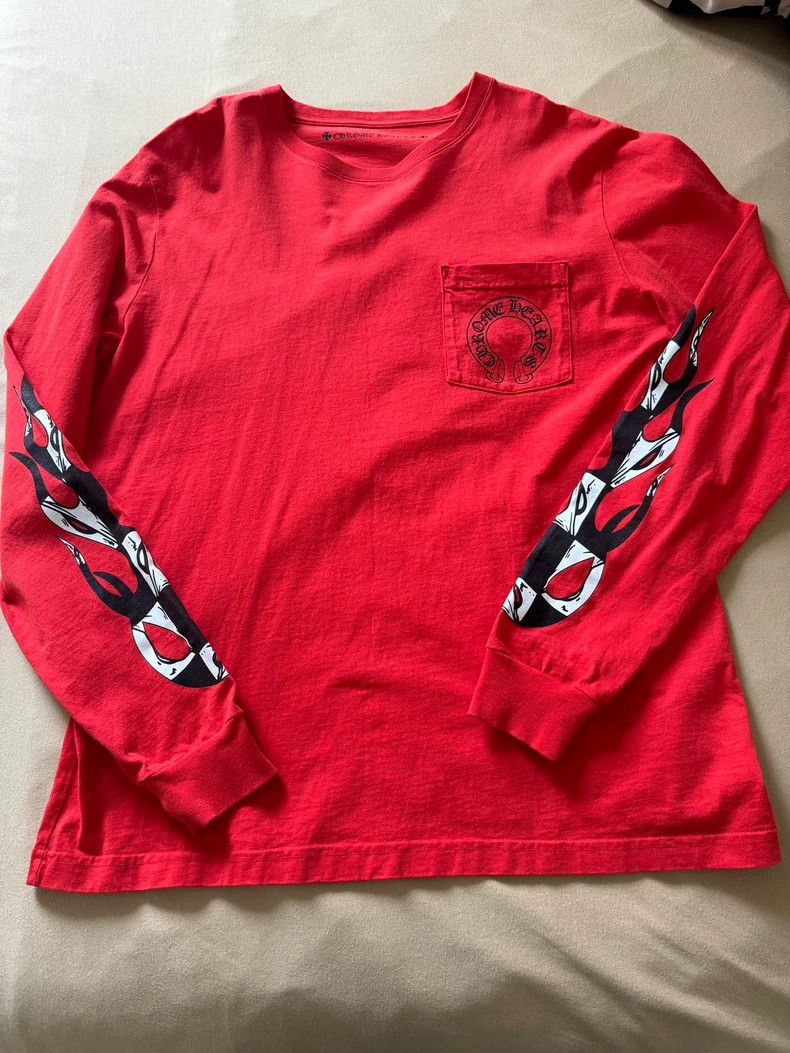 Chrome Hearts Chrome Hearts Men's Long Sleeve T-shirt Size US M / EU 48-50 / 2 - 9 Thumbnail