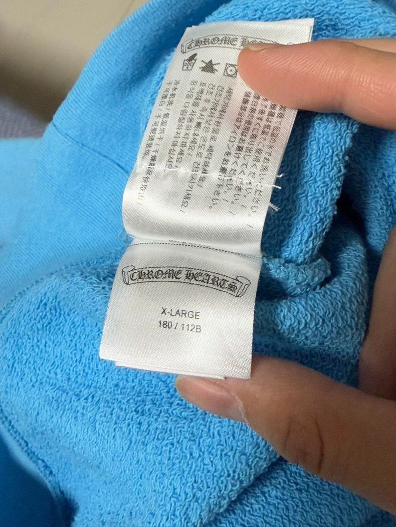 Chrome Hearts Blue Graffiti Crewneck Sweatshirt Size US L / EU 52-54 / 3 - 8 Thumbnail