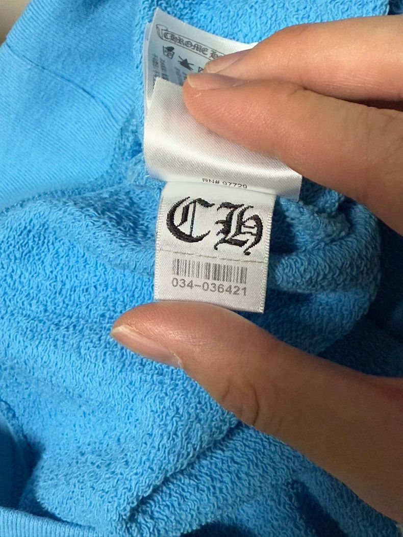 Chrome Hearts Blue Graffiti Crewneck Sweatshirt Size US L / EU 52-54 / 3 - 6 Thumbnail