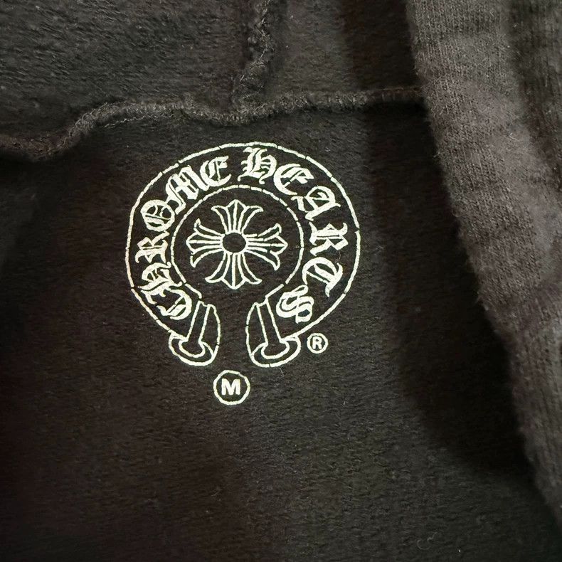 Chrome Hearts Chrome Hearts Hoodie with Flame Design Size US M / EU 48-50 / 2 - 3 Thumbnail