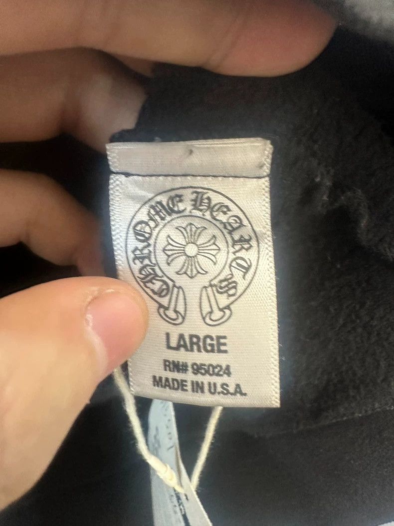Chrome Hearts Chrome Hearts Sweatshirt with Silver Accents Size US L / EU 52-54 / 3 - 6 Thumbnail
