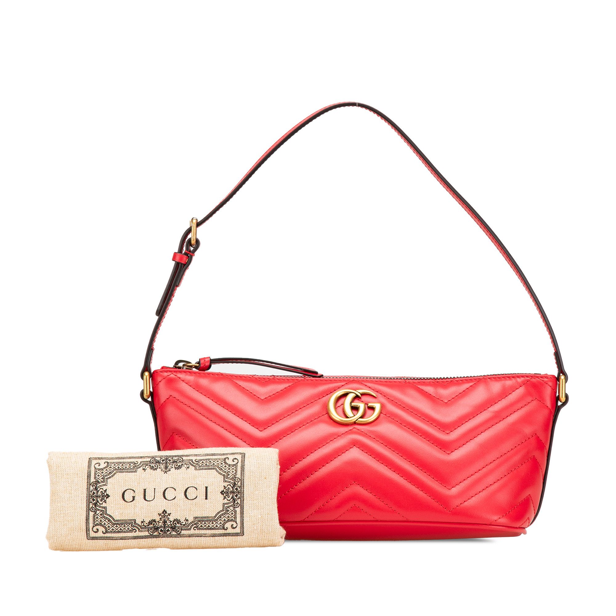 Gucci Gucci GG Marmont Matelasse Leather Shoulder Bag Size ONE SIZE - 11 Thumbnail