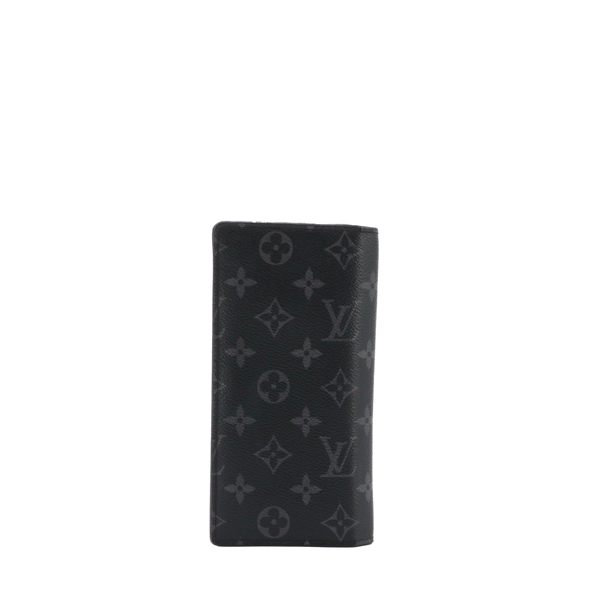 Louis Vuitton LOUIS VUITTON - Louis Vuitton Brazza wallet in eclipse monogram canvas Size ONE SIZE - 2 Thumbnail