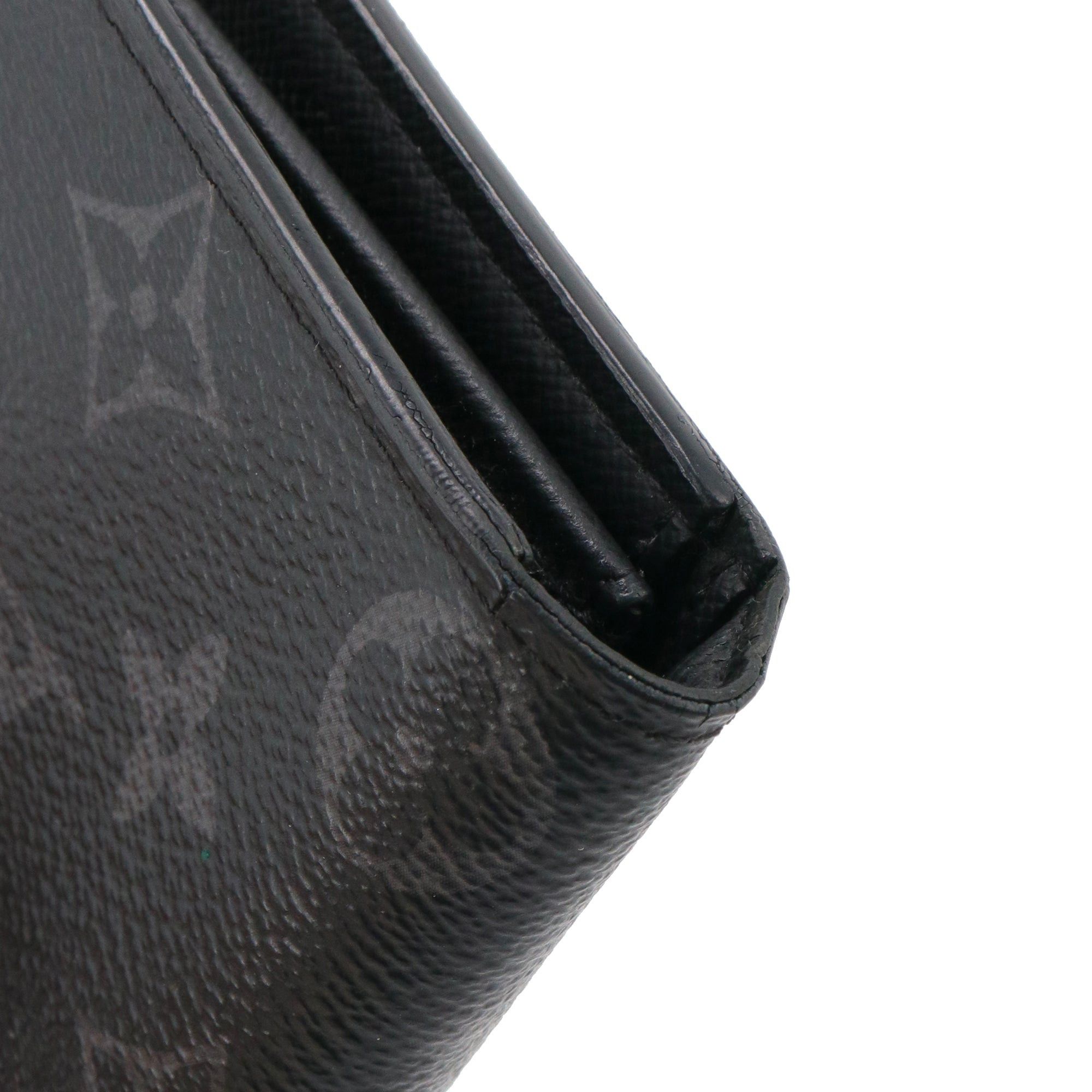 Louis Vuitton LOUIS VUITTON - Louis Vuitton Brazza wallet in eclipse monogram canvas Size ONE SIZE - 6 Thumbnail