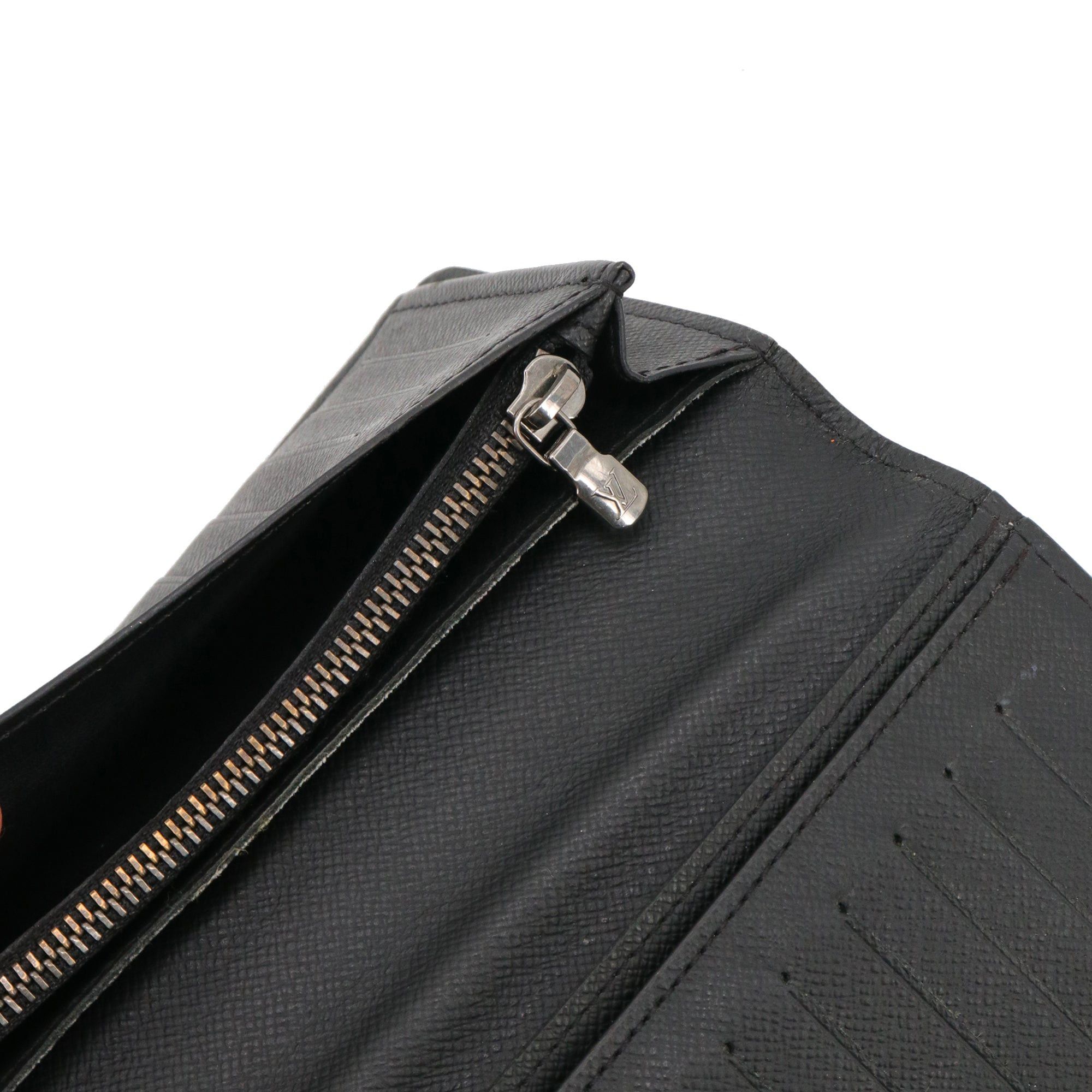 Louis Vuitton LOUIS VUITTON - Louis Vuitton Brazza wallet in eclipse monogram canvas Size ONE SIZE - 5 Thumbnail