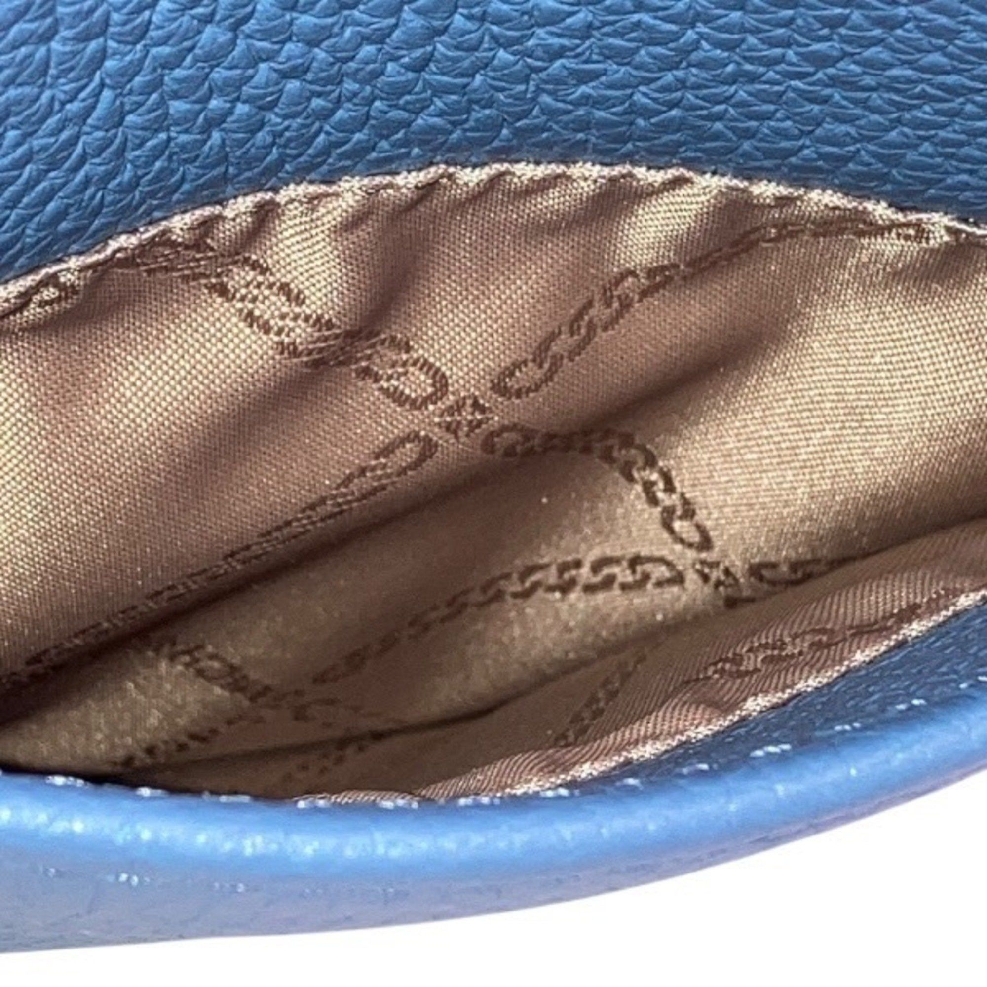 Michael Kors Michael Kors Blue Leather Bag Shoulder Handbag Women's Size ONE SIZE - 9 Thumbnail