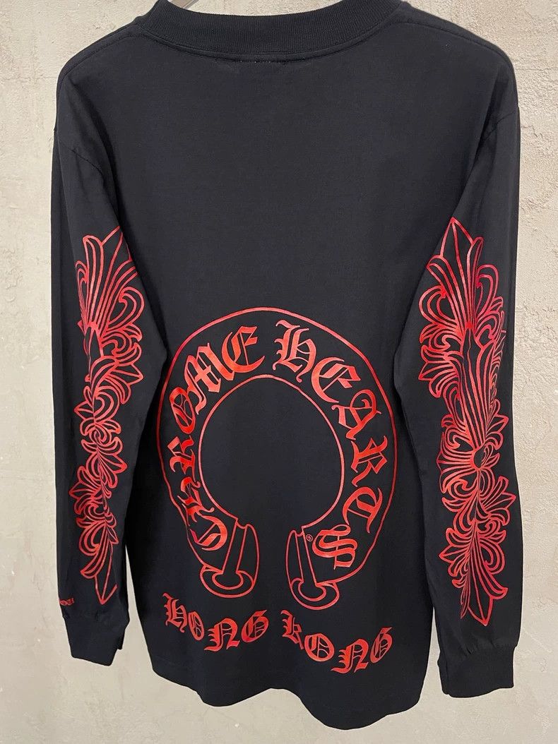 Chrome Hearts Chrome Hearts Black Long Sleeve T-Shirt Size US S / EU 44-46 / 1 - 4 Thumbnail