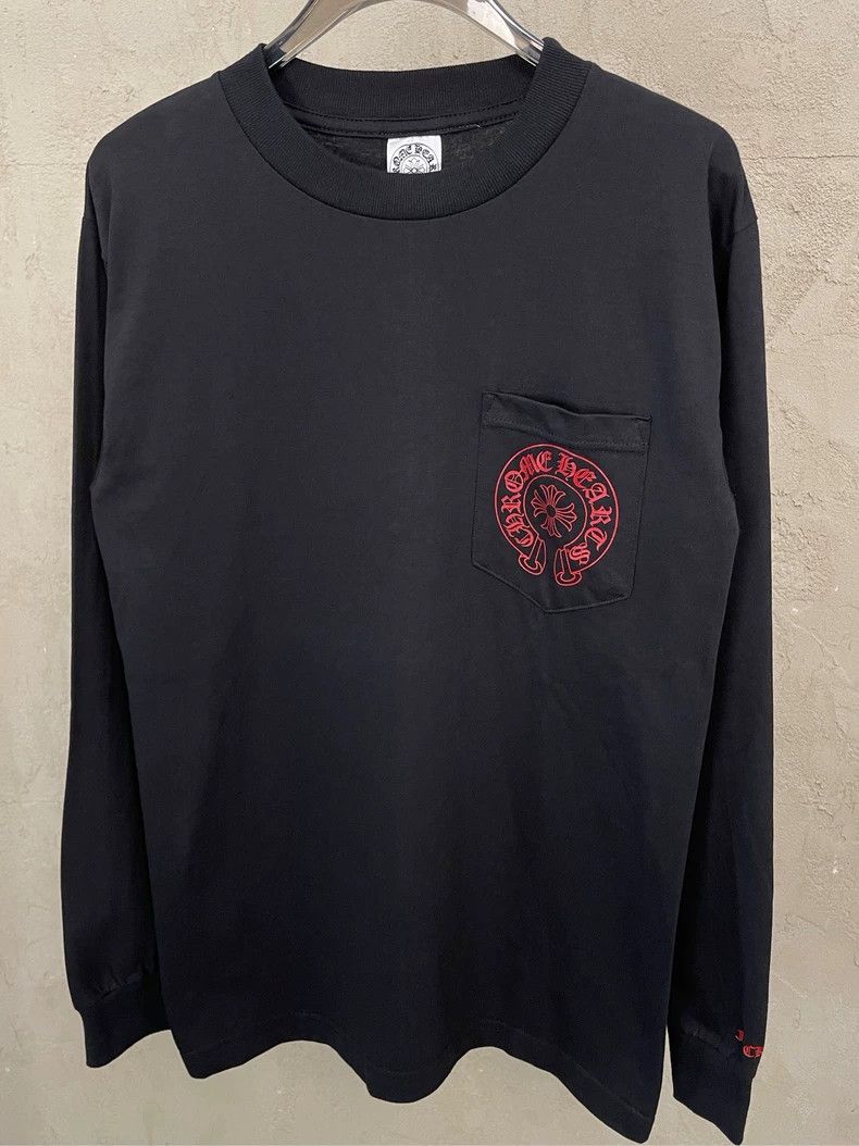 Chrome Hearts Chrome Hearts Black Long Sleeve T-Shirt Size US S / EU 44-46 / 1 - 3 Thumbnail