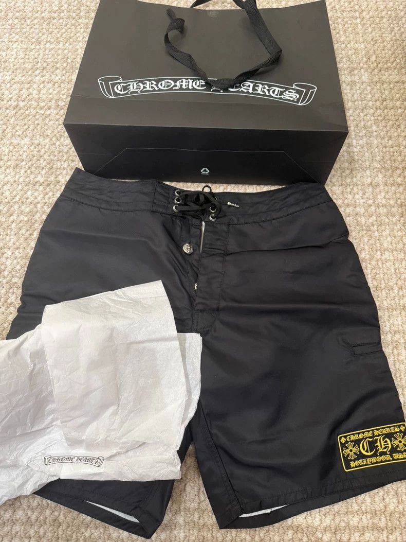 Chrome Hearts Chrome Hearts Black Drawstring Beach Shirt Size US M / EU 48-50 / 2 - 2 Thumbnail