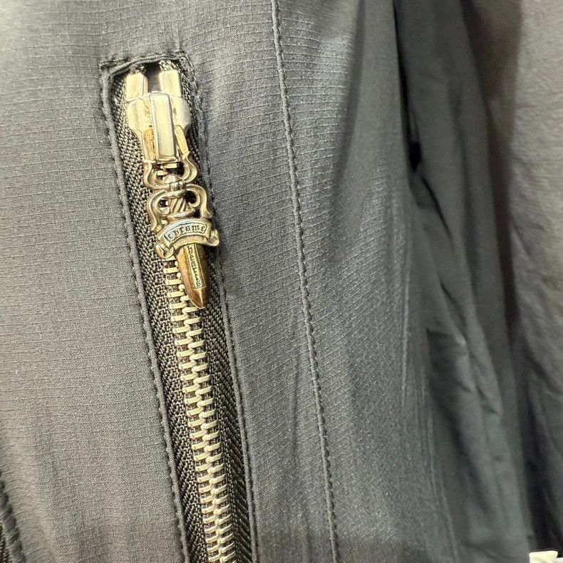 Chrome Hearts Black Leather Cross Jacket by Chrome Hearts Size US L / EU 52-54 / 3 - 6 Thumbnail